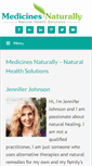 Mobile Screenshot of medicinesnaturally.com